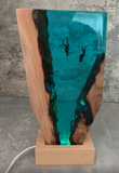 Handmade Resin Artwork Diving Light