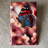 Light Switch Plate Cover Beautiful Butterfly Home Art Deco 1-Gang Single Toggle