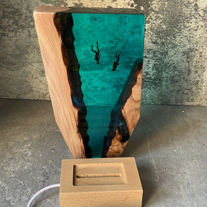 Handmade Resin Artwork Diving Light