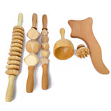 Wooden Massage Tools Set