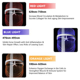 3 Colors LED Facial Mask