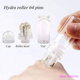 New Hydra roller 64 titanium needles micro needle derma roller anti aging wrinkle removal meso roller