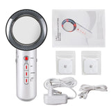 3in1 EMS ultrasonic Ultrasound Body Face Massager Slimming Loss Weight Anti Cellulite Fat Burning RF Infrared Therapy