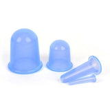 4 Pcs Silicone Cup Massage Tool Vacuum Body Facial Suction Cupping Cups massaging Therapy