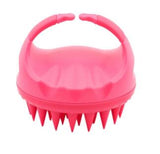 Silicone Head Body Scalp Massage Brush Soap Shampoo Brush Hair Washing Comb Shower Body Brush Bath SPA Slimming Massager Brushes